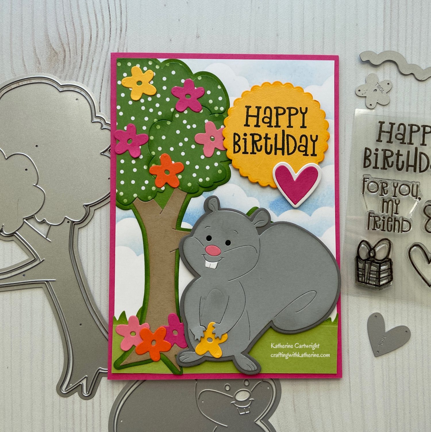 Read more about the article SquirrelGift4you and 5×7 Tree Fold it from The Stamps of Life