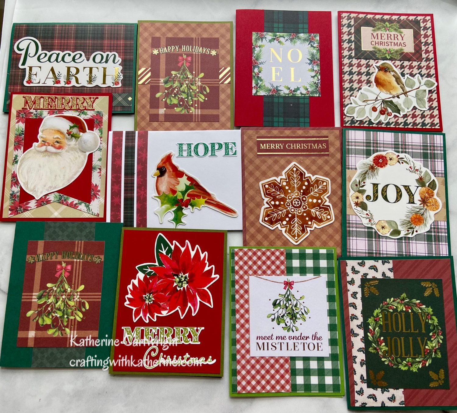 Read more about the article 30 Cards | 4 Gift Tags Recollections Classic Christmas & Christmas Plaid Paper pads & Ephemera